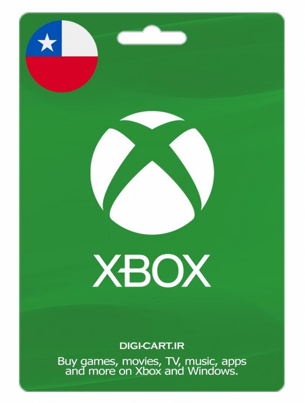 عکس گیفت کارت ایکس باکس شیلی (CL)