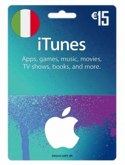 آیتونز 15 یورو ایتالیا (IT)