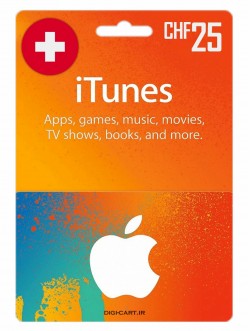 آیتونز 25 فرانک سوئیس (CH)