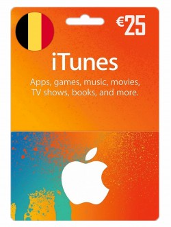 آیتونز 25 یورو بلژیک (BE)
