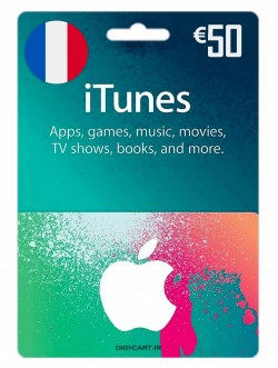 آیتونز 50 یورو فرانسه (FR)