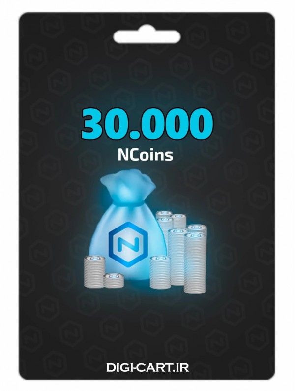 عکس گیفت کارت ان سی سافت 30,000 ان کوین گلوبال (Global)