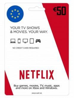 نتفلیکس 50 یورو اروپا (EU)
