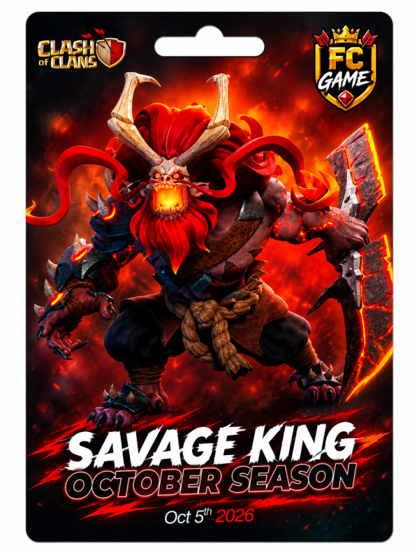 اسکین Savage King شاه وحشی